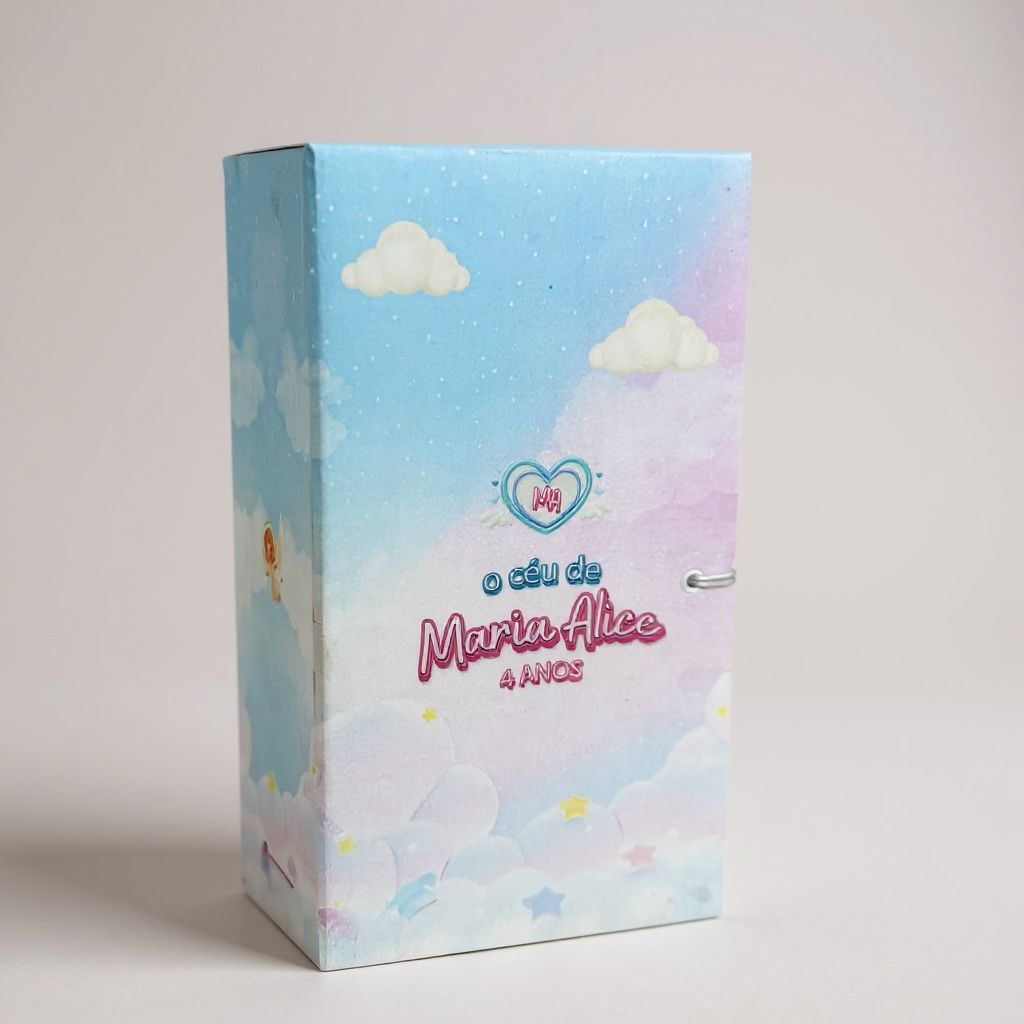 Caixa Personalizada + Microfone
