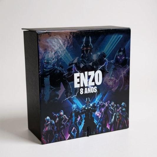 Caixa Com Fone de Ouvido