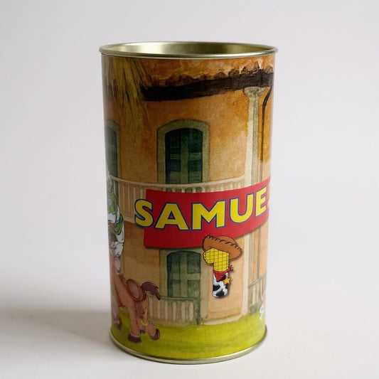 Lata Personalizada + Fone de Ouvido SB