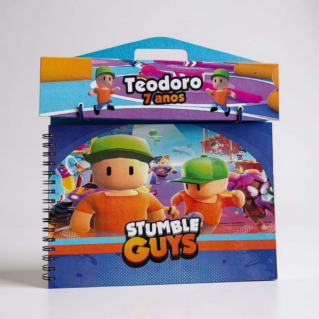 Caderno A4 com Estojo Acoplado