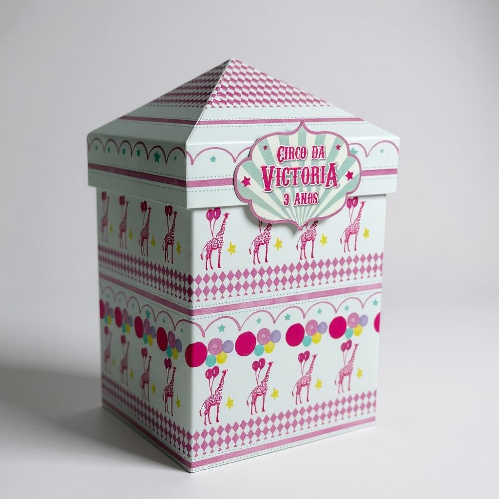 Caixa 3D personalizada
