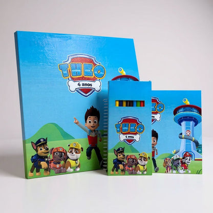 Caixa Colorir Personalizada