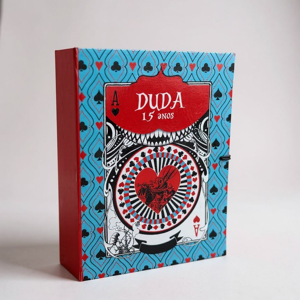 Caixa Convite Relógio