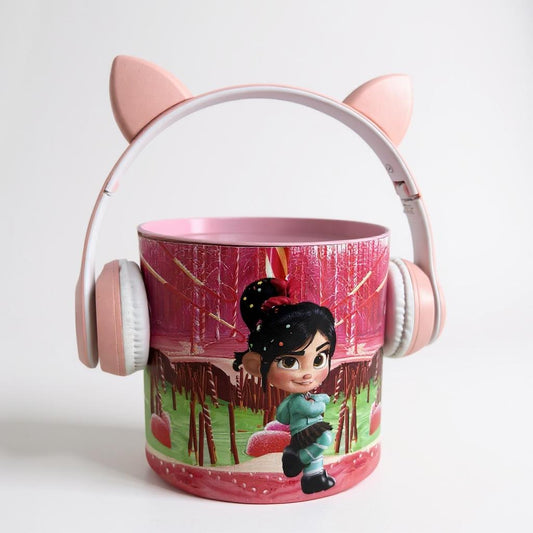 Lata Personalizada + Fone de Ouvido