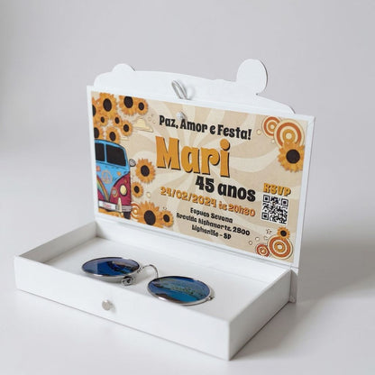 Caixa convite Recorte especial