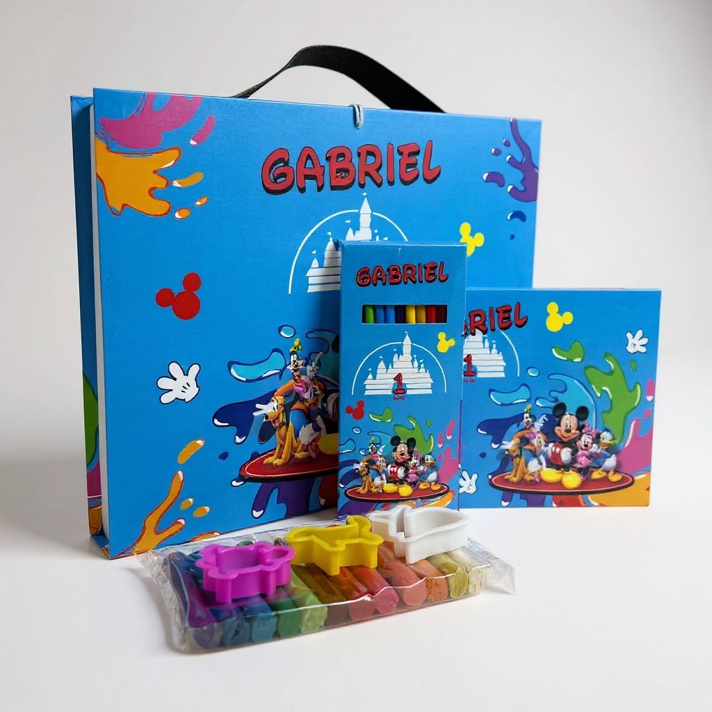 Maleta Arte em festa Personalizada