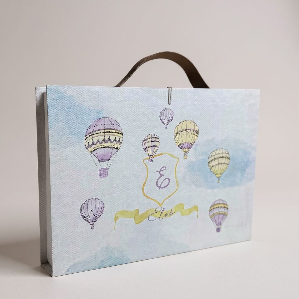 Maleta Arte em festa Personalizada