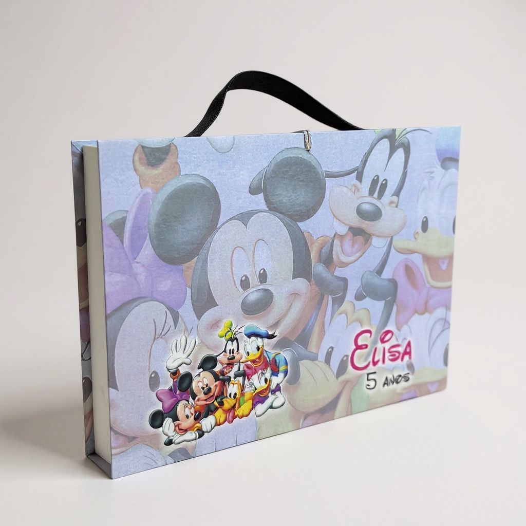 Maleta Arte em festa Personalizada