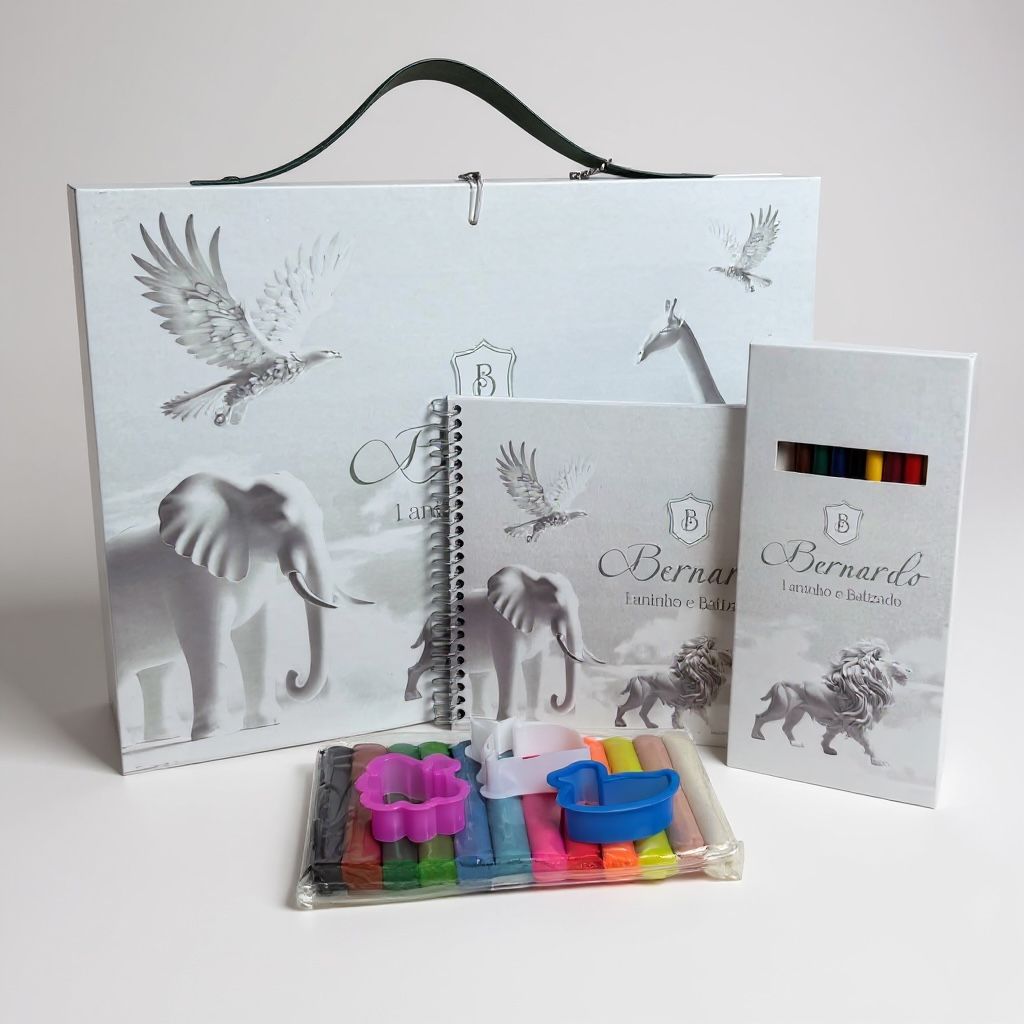 Maleta Arte em festa Personalizada