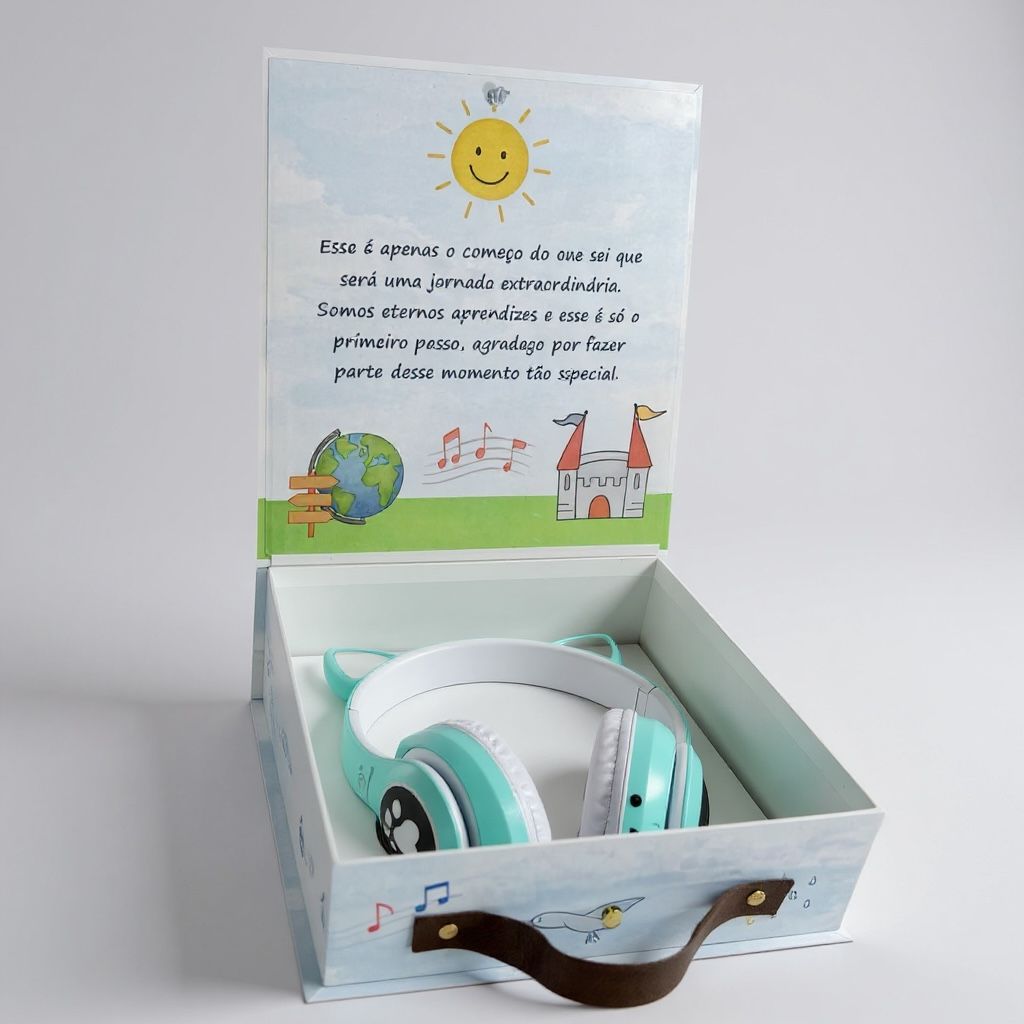 Maleta + Fone de ouvido