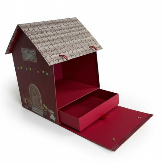 Casinha com gaveta - Personalizada