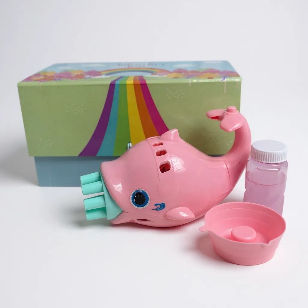 Caixa Bolinha de Sabão - Golfinho