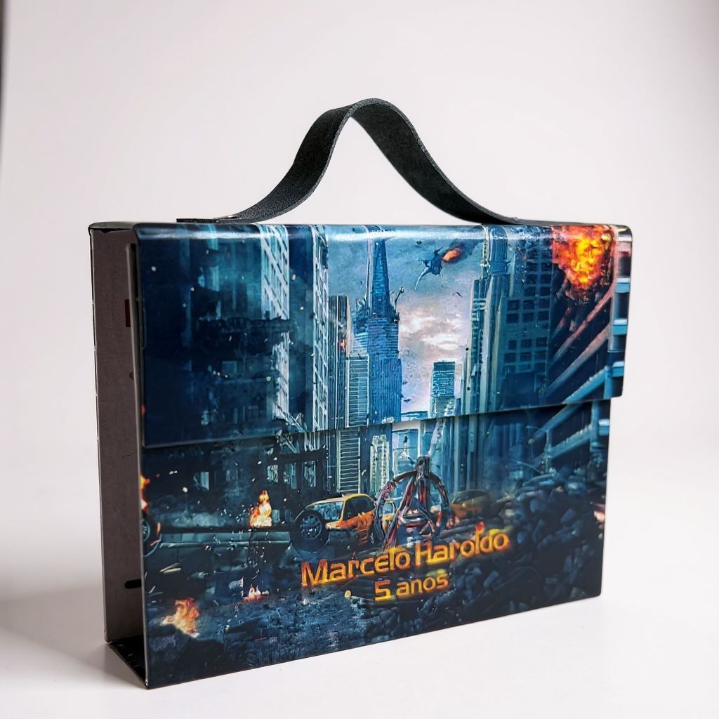 Maleta Jogo da Velha e Jogo da Forca