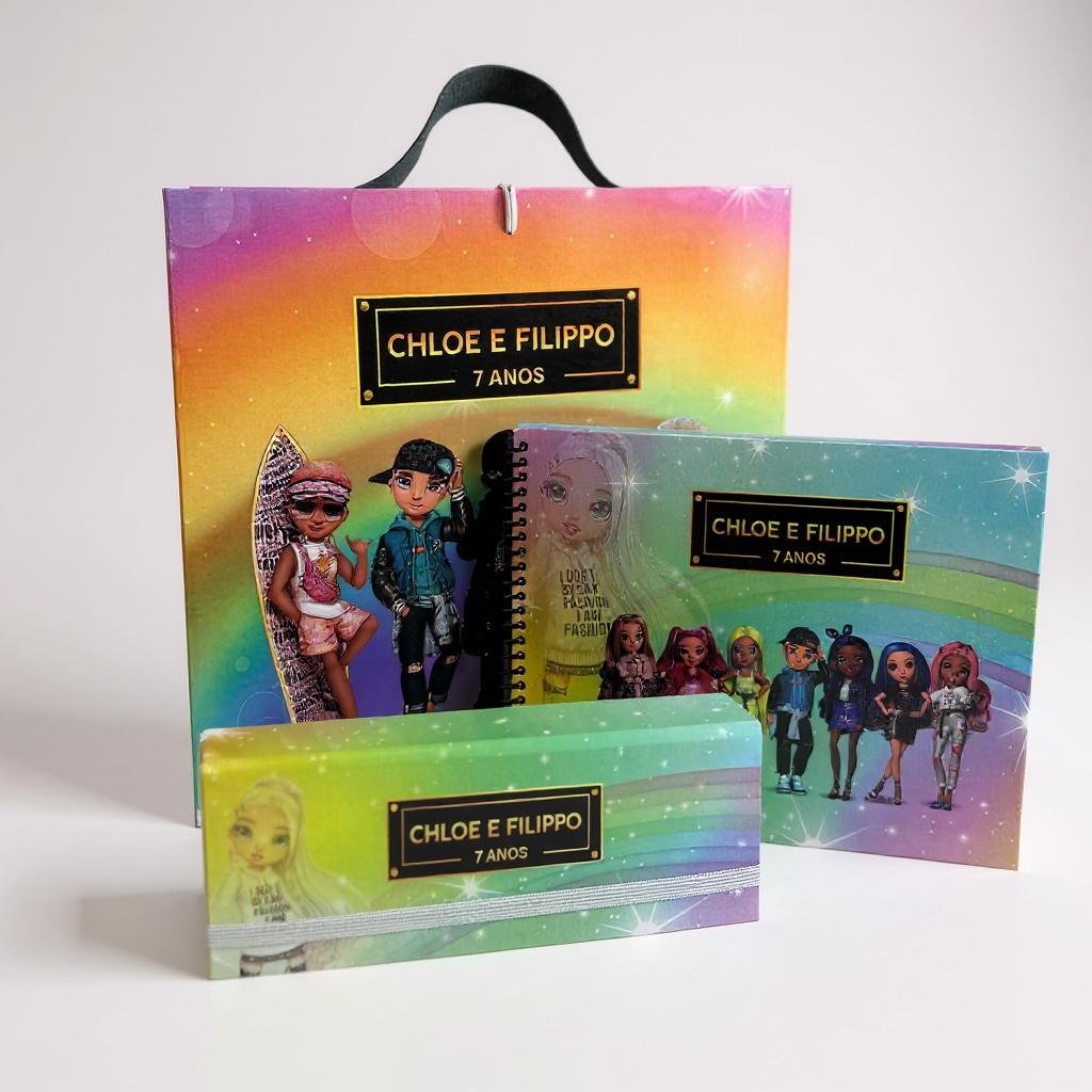 Caixa Colorir Estojo