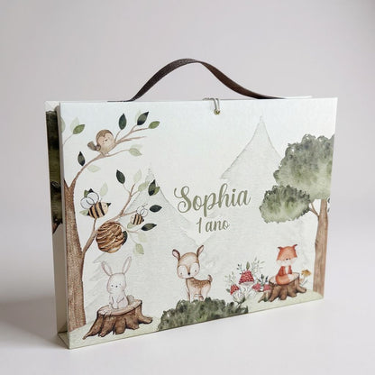 Maleta Arte em festa Personalizada